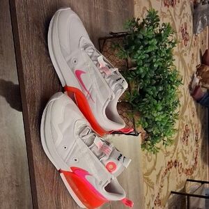 Nike Women's White,orange and Pink Athletic Shoes